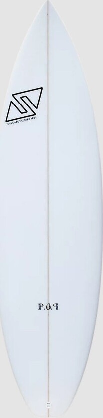 Pop FCS2 Surfebrett hvit