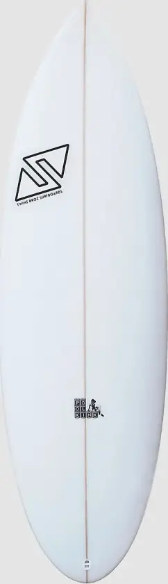 Pool Kink Pu Future Surfebrett hvit