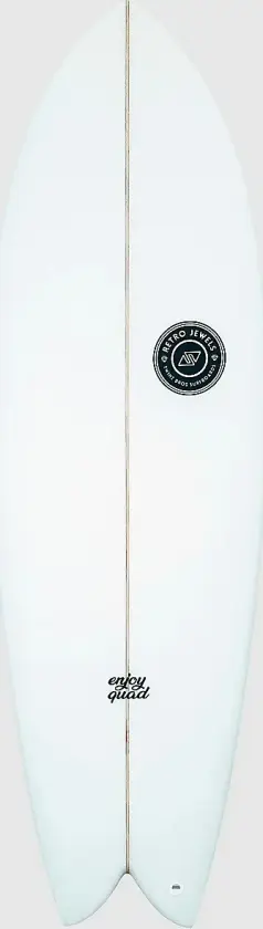 Enjoy Quad FCS2 Surfebrett hvit