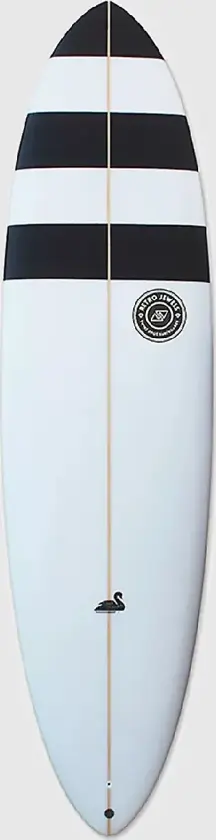 Black Swan Surfebrett hvit