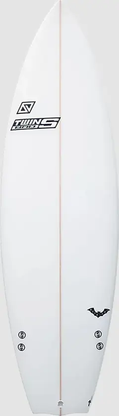 Batboard Future Surfebrett hvit