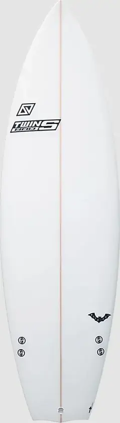 Batboard FCS2 Surfebrett hvit
