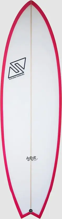 Ajeje Future Fucsia Rail Surfebrett hvit