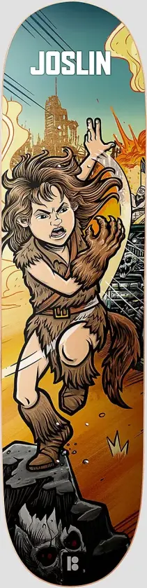Madmax Joslin 8.375"X31.71" Skateboard Deck mønster