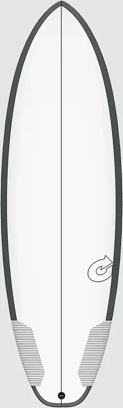Tec Pg-R Rail 5'8 Surfebrett hvit