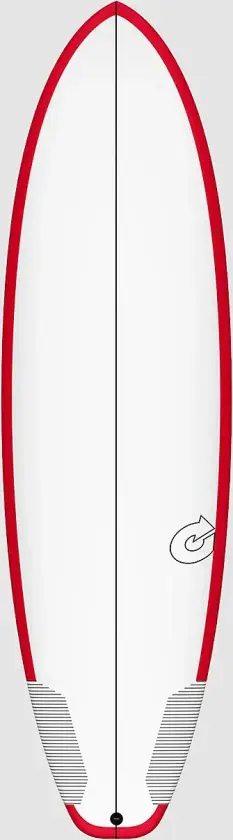 Tec Bigboy 23 Rail 7'6 Surfebrett hvit