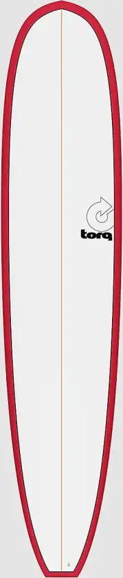 Epoxy Tet Longboard Redrail 9'1 Surfebrett rød