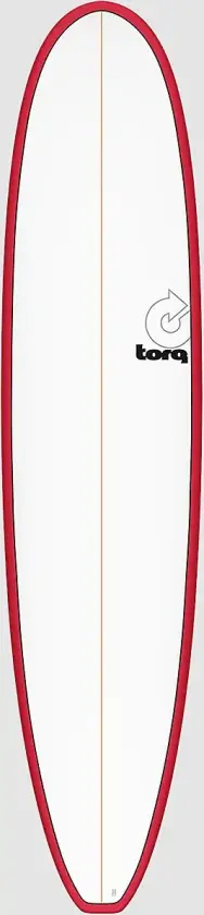 Epoxy Tet Longboard Redrail 8'6 Surfebrett rød