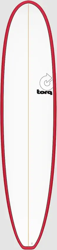Epoxy Tet Longboard Redrail 8'0 Surfebrett rød
