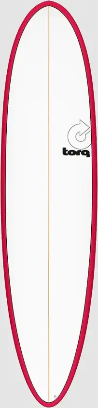 Epoxy Tet Funboard Redrail 7'6 Surfebrett rød