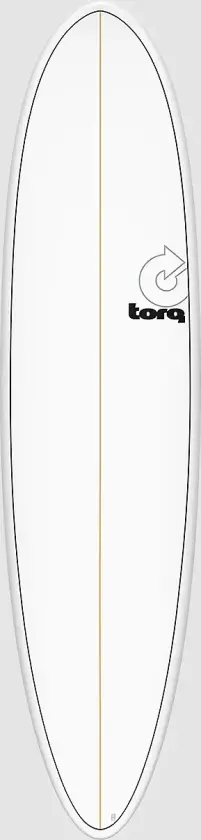 Epoxy Tet Funboard Pinlines 7'6 Surfebrett hvit