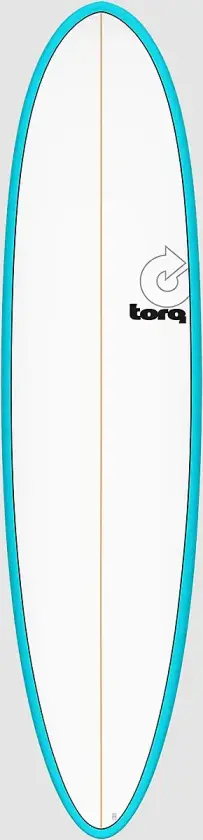 Epoxy Tet Funboard Pinlines 7'6 Surfebrett blå