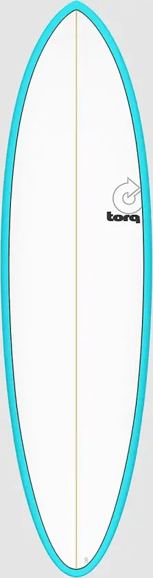 Epoxy Tet Funboard Pinlines 6'8 Surfebrett blå