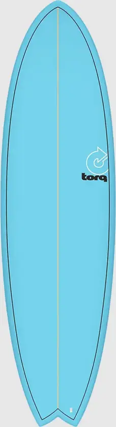 Epoxy Tet Fish 6'6 Surfebrett blå