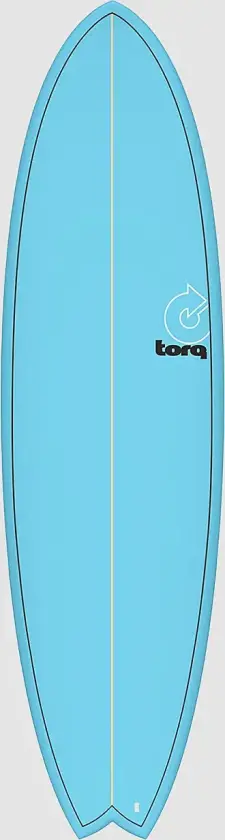Epoxy Tet Fish 6'10 Surfebrett blå