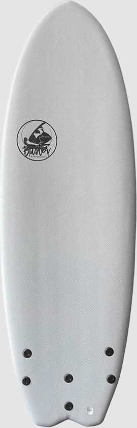 Space Twin Puffin Riversurfboard grå