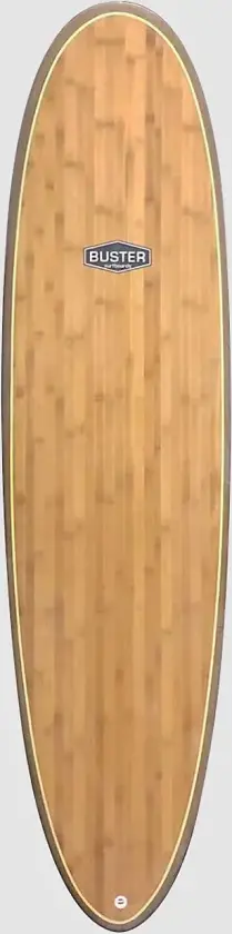 Magic Glider Wood Bamboo Surfebrett brun