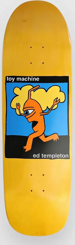 Templeton Early Sect 9.5" Skateboard Deck gul