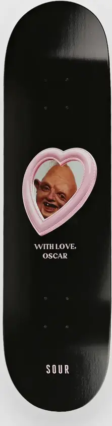 Oscar - Goonie Love 8.25" Skateboard Deck svart