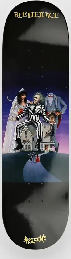 Showtime 8.5" Skateboard Deck svart