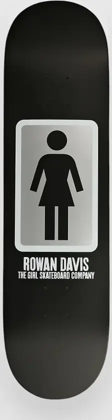 Davis 8.25" Skateboard Deck svart