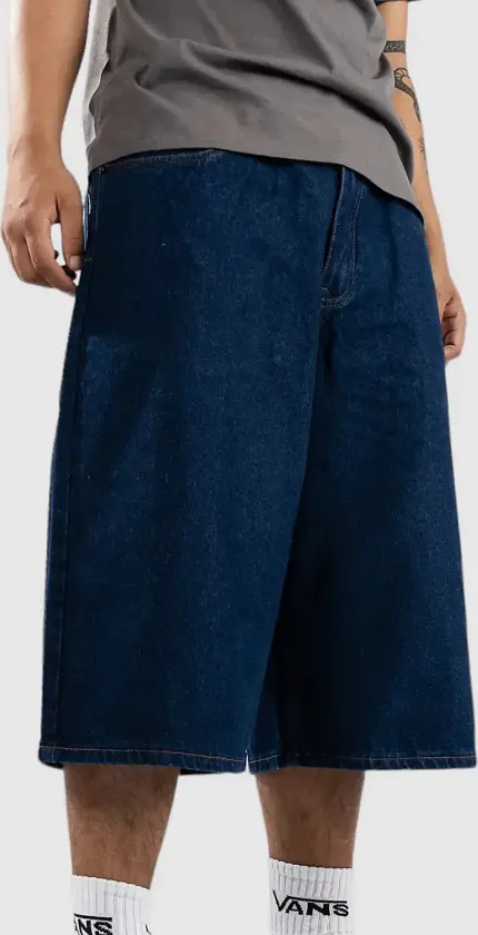 90s Baggy Shorts blå