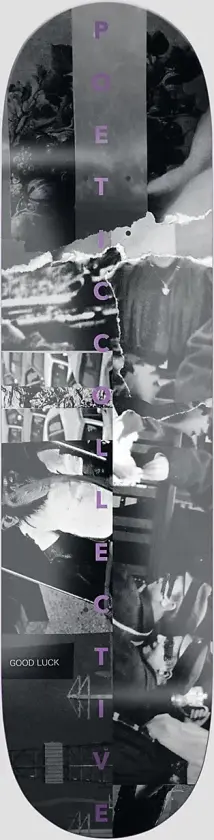 Good Luck 8.2" Med. Concave Skateboard Deck mønster