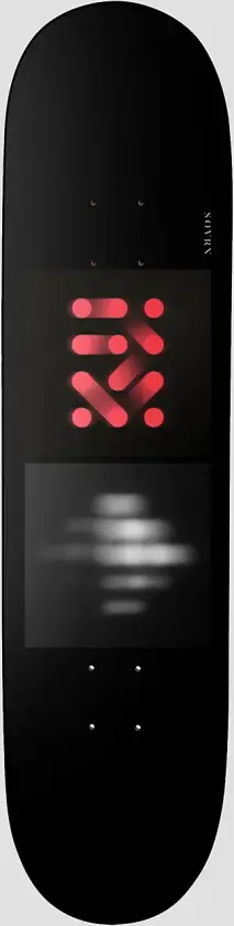Placid 8.5" Skateboard Deck mønster