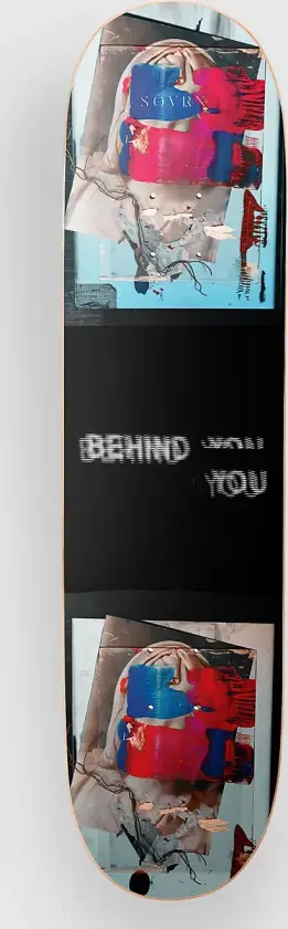 Behind You 8.3" Skateboard Deck mønster