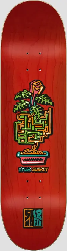 Twisted Surrey 8.25"X32" Skateboard Deck mønster