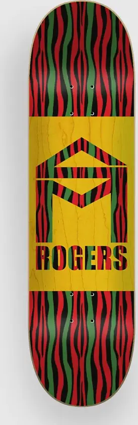 Represent Rogers 8.25"X31.38" Skateboard Deck mønster