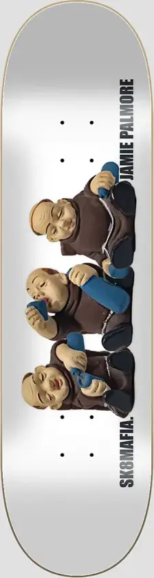 Past Palmore 8.6"X32.1" Skateboard Deck mønster