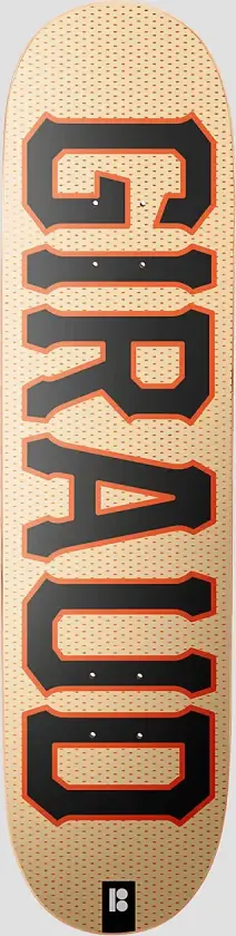 Outfield Giraud 8.125"X31.75" Skateboard Deck mønster