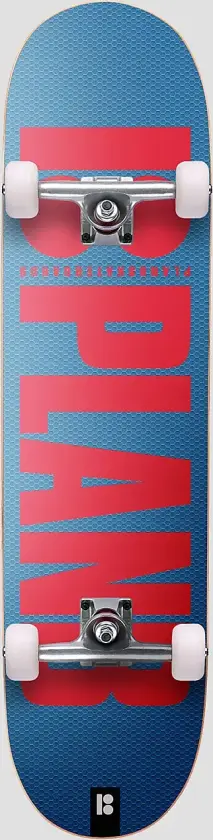 Og Metallic Blue-Red 8.0"X31.85" Komplette mønster