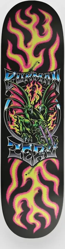 Burman - Chrome 8.5" Skateboard Deck svart