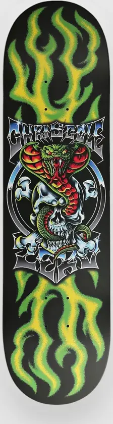 Cole - Chrome 8.25" Skateboard Deck svart