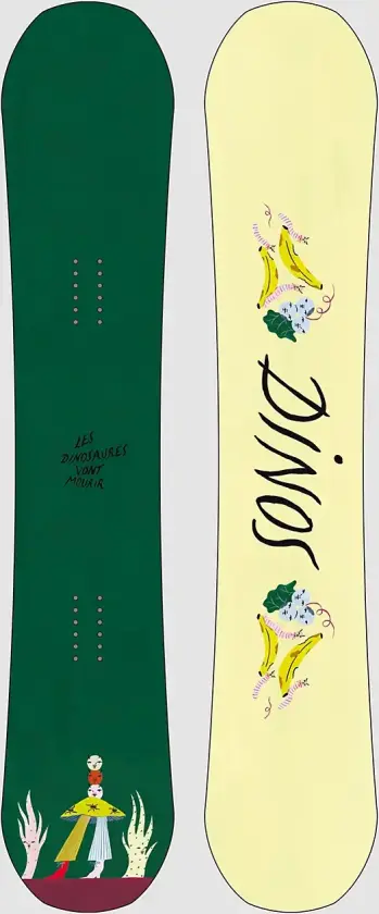 Bilbored 2025 Snowboard mønster