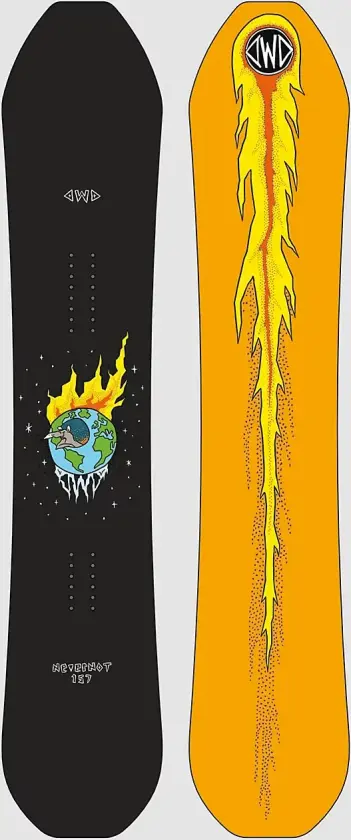 Never Not 2025 Snowboard mønster