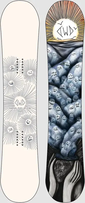 Darrah 2025 Snowboard mønster