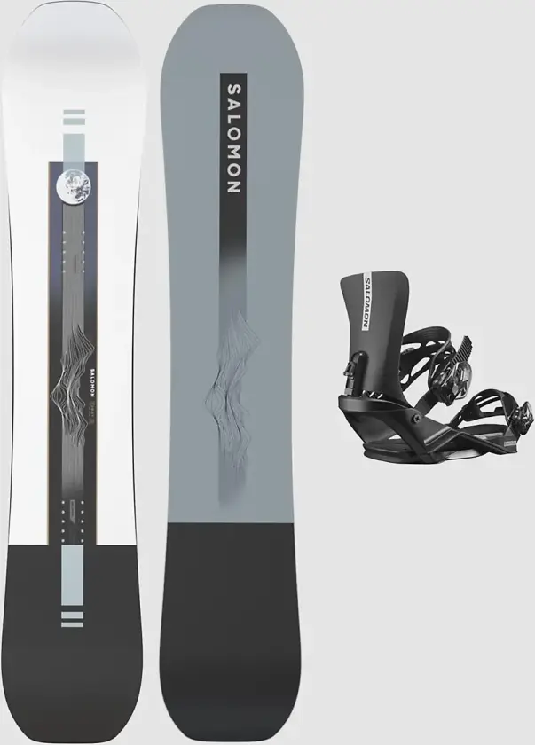 Sight+Rhythm L black Snowboardpakke mønster