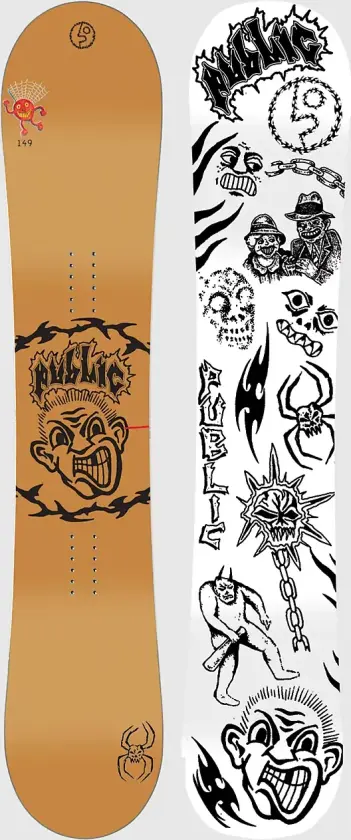 Disorder 2025 Snowboard mønster