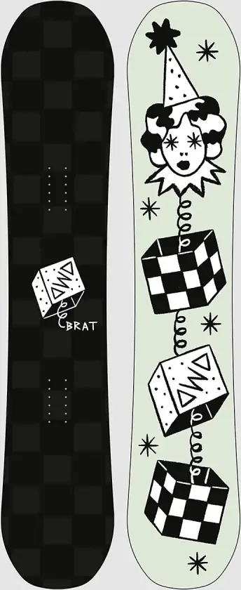 Brat 2025 Snowboard mønster