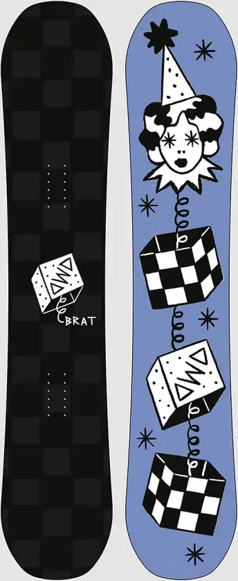 Brat 2025 Snowboard mønster