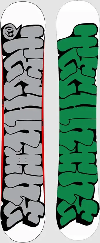 Wassup T9 Flat Rock 2025 Snowboard mønster