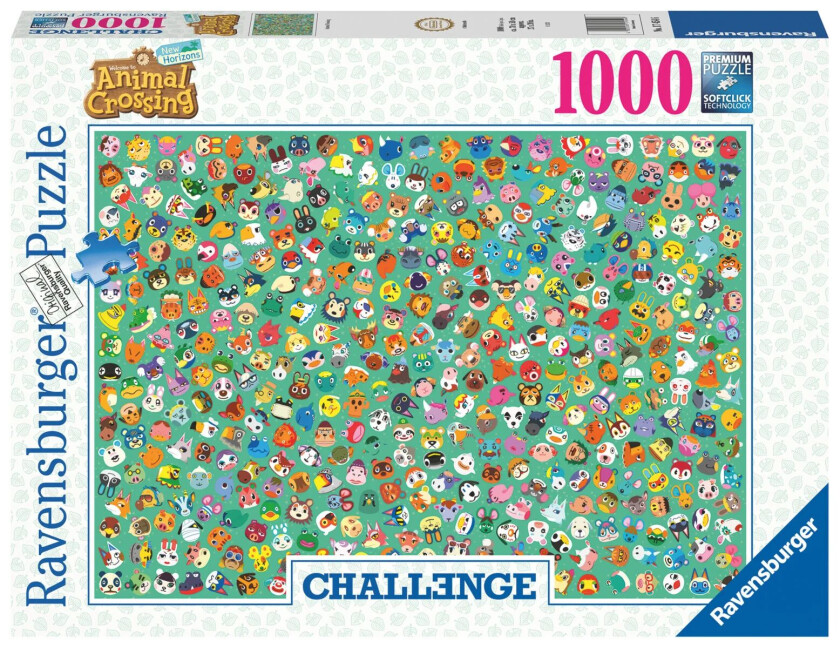 Puslespill 1000 Animal Crossing