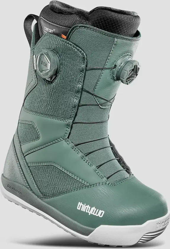 ThirtyTwo STW Double BOA 2025 Snowboard Boots grønn