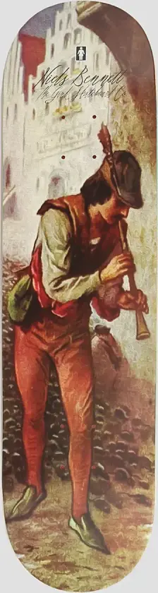 Bennett Piper 8.25" Skateboard Deck brun