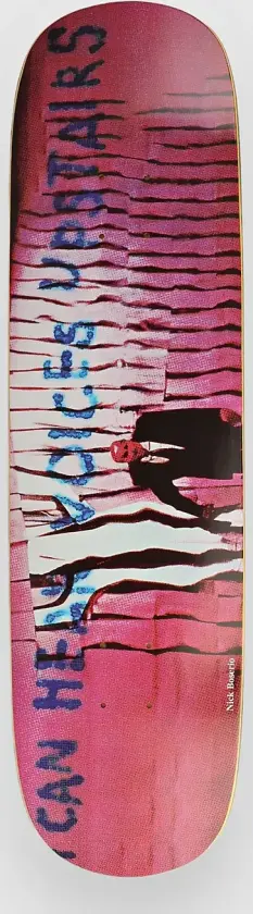 Nick Boserio - Voices P2 Skateboard Deck rosa