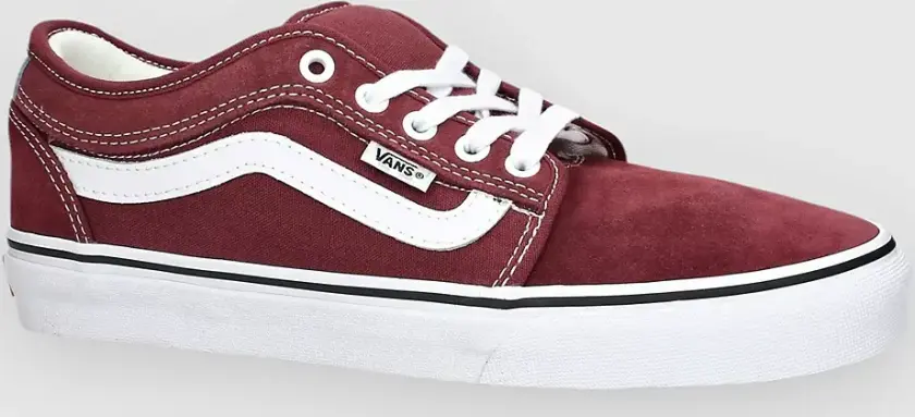 Skate Chukka Low Sidestripe Skatesko rød