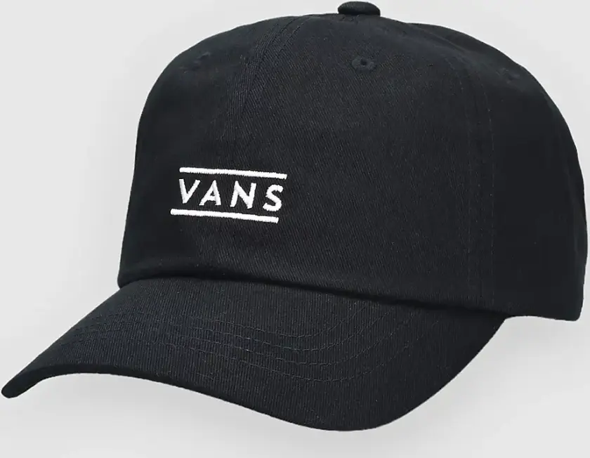 Half Box Curved Bill Jockey Caps svart